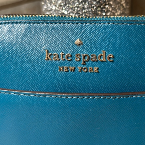 Kate Spade Staci Dark Turquoise Dome Crossbody - Picture 5 of 7